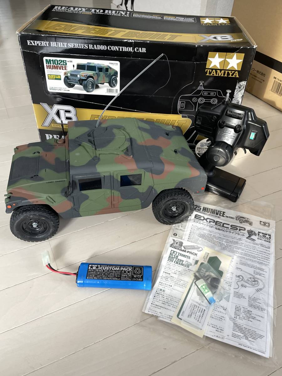 タミヤ1/12 TA-01 M1025 ハンビーハマーH1 タミヤ純正プロポ&メカ付