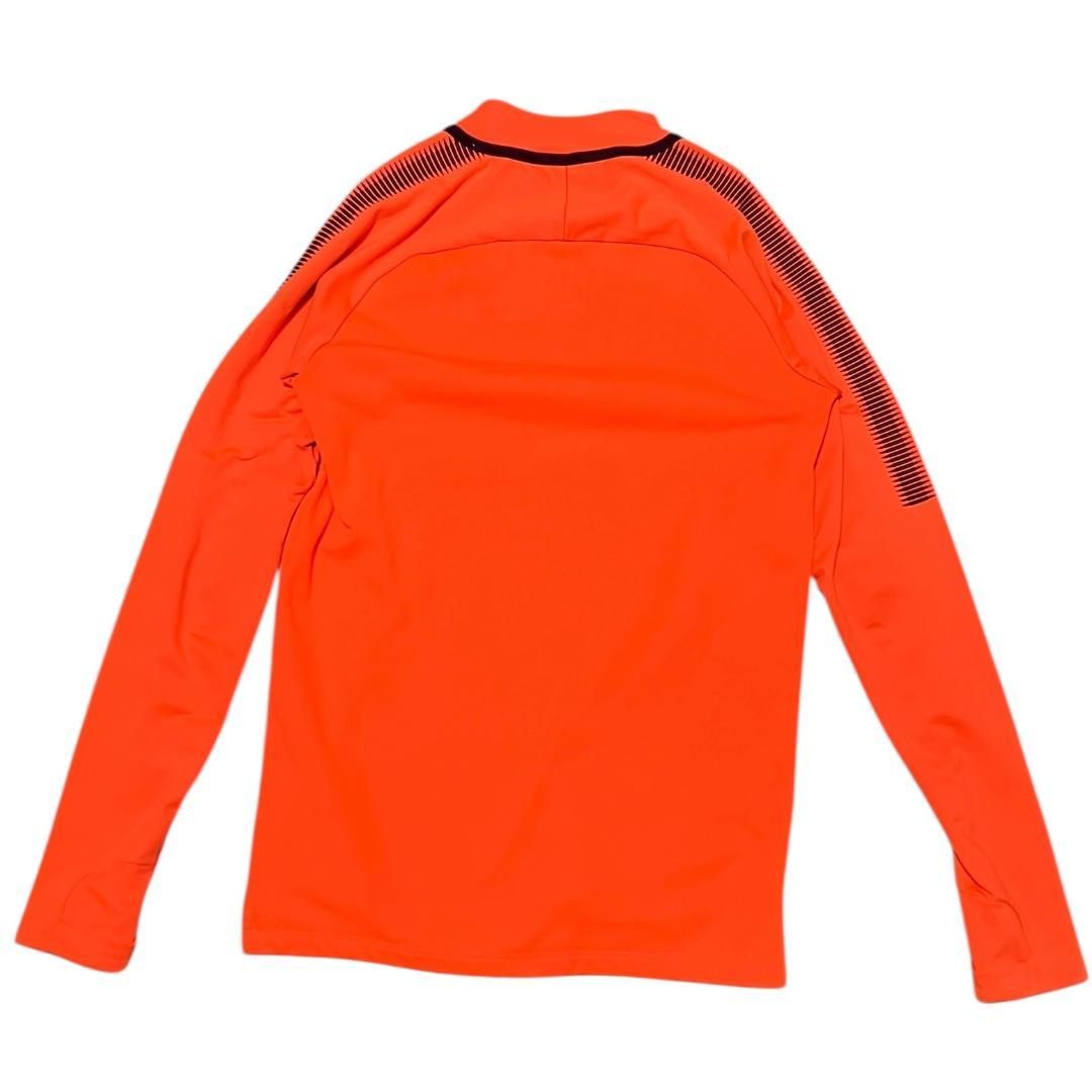 NIKE FCバルセロナ DRI-FIT トレーニングトップ 長袖 オレンジ S