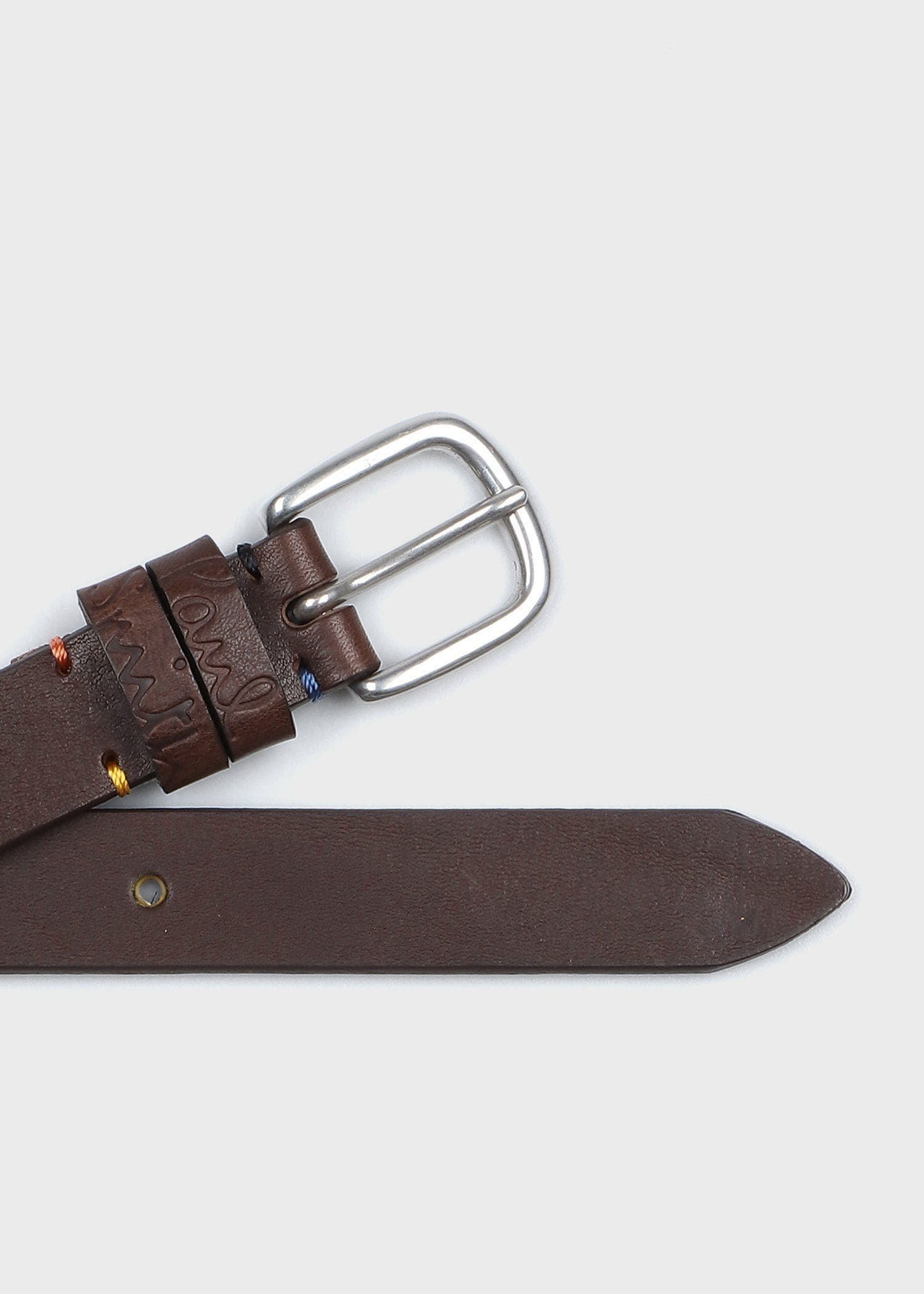 Paul Smith】完売必至！カラーステッチ エンボスロゴベルト (Paul