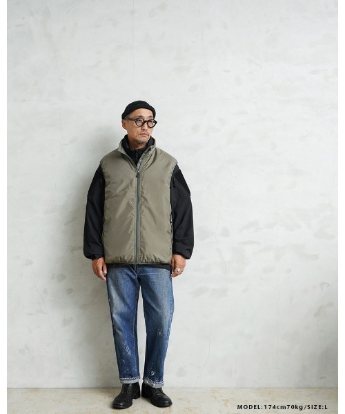 WAIPER.inc LIGHT PUFF PRIMALOFT ベスト PERTEX UNLIMITED【WP1080