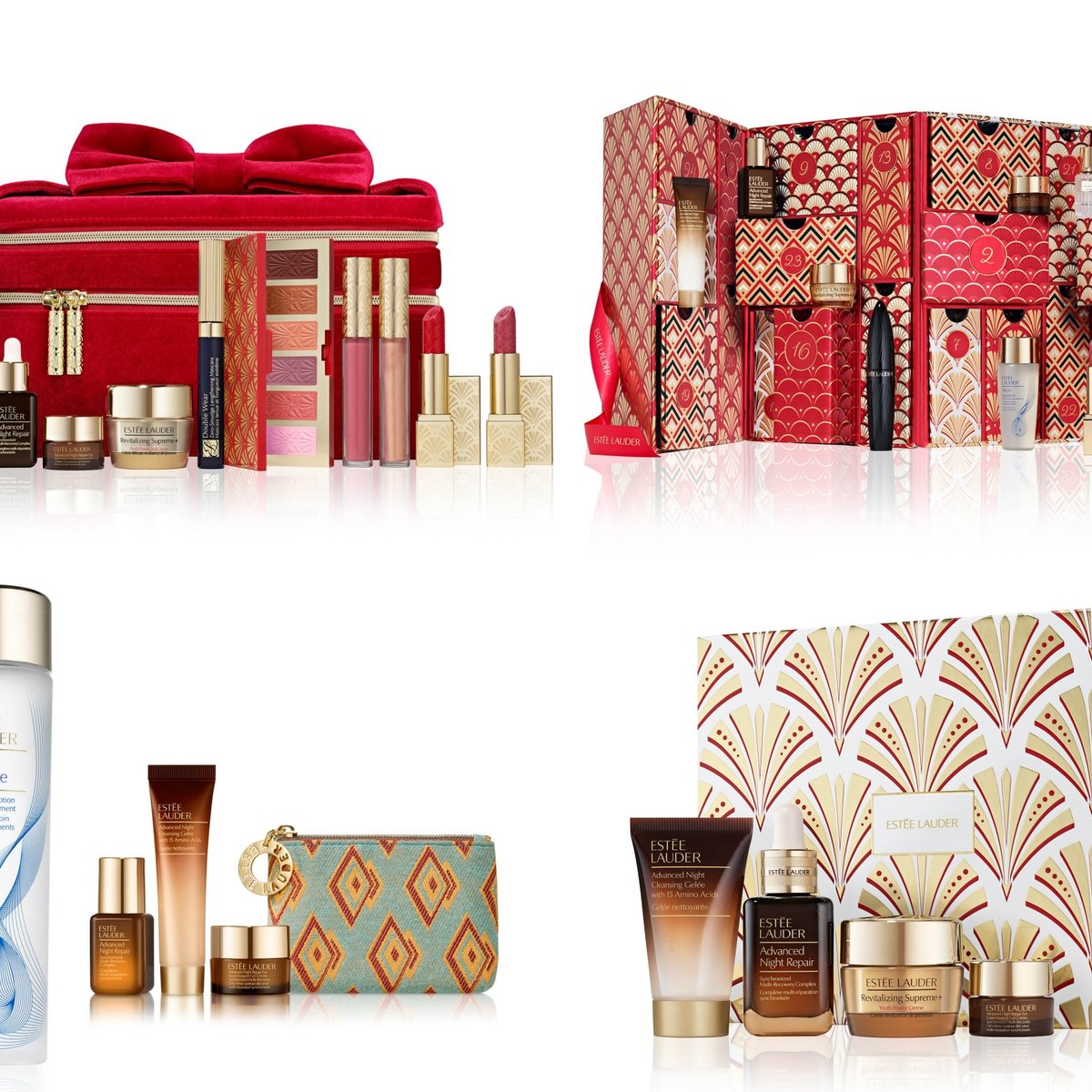2024年クリスマスコフレ】エスティ ローダー：メイクアップコフレや初
