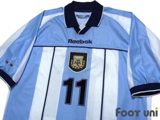 Reebok アルゼンチン代表 シャツ 11号 42/44 ベロン Reebok