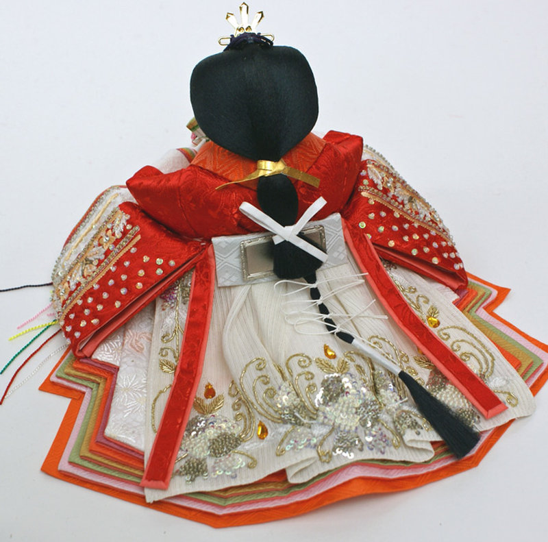 雛人形 ひな人形 久月 人形の久月 衣装着雛人形 親王飾り 二人雛 「 天