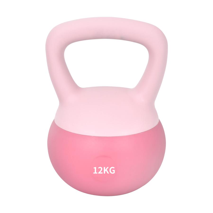 ケトルベル ソフトケトルベル 12kg 握りやすい ワイド ハンドル 筋トレ