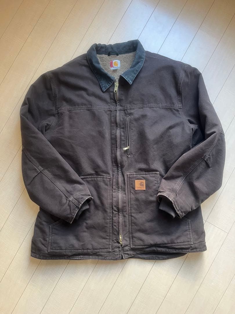 Carhartt トラディショナルジャケット XL フェード ボア カーハート 中古・古着通販】CarHartt (カーハート) トラディショナルジャケット