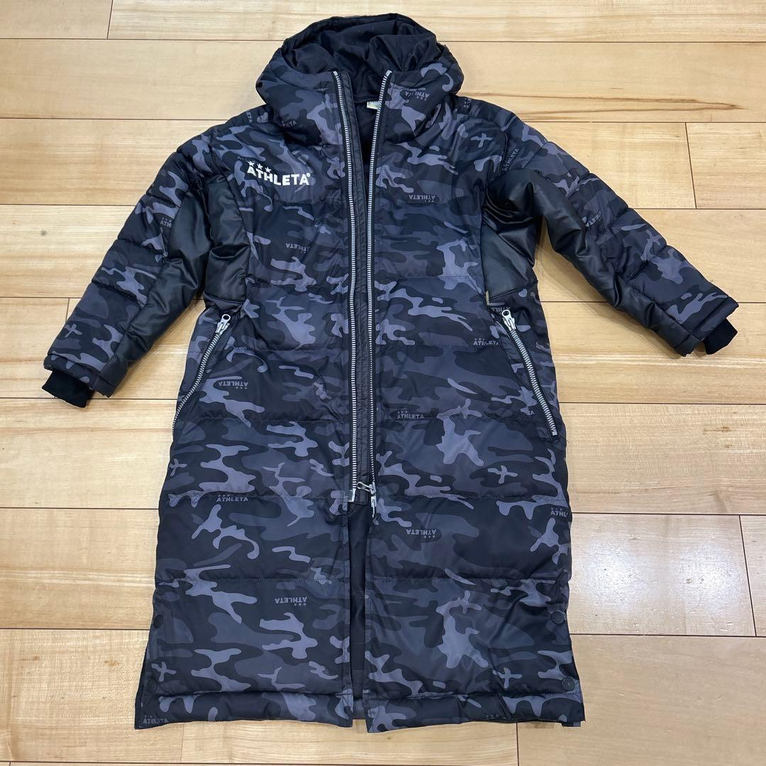 ATHLETA カモフラージュ ベンチコート 130 ATHLETA カモフラージュ ベンチコート 130 2026年最新】アスレタ