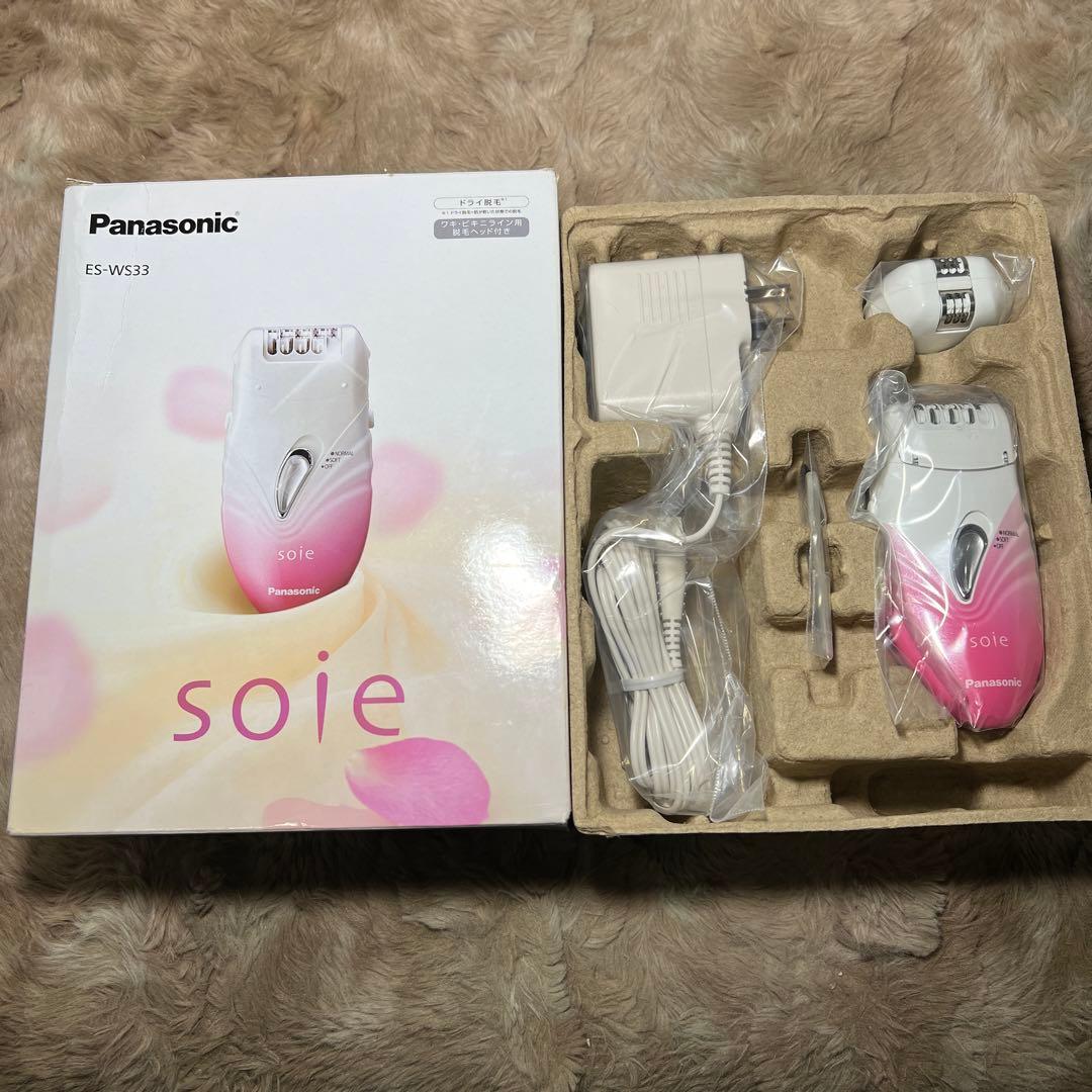 新品パナソニック脱毛器 ソイエ ボディ用 ピンク ES-WS33-P Amazon | パナソニック 脱毛器 ソイエ ボディ用 ピンク ES-WS33-P